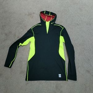 Nike Hyperwarm Dri-fit max hooded running shirt